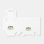 Schattige Baby Bird Chickadees Baby shower Bedankdoosjes (Uitgevouwen)