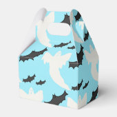 Schattige Baby Blauw Halloween Verjaardagsfeestje Bedankdoosjes (Achterkant)