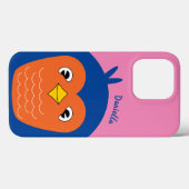 Schattige baby Blue Bird Case-Mate iPhone Case (Achterkant (horizontaal))