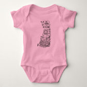 Schattige Baby Bodysuit - My Future Dreamer Design (Voorkant)