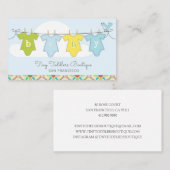 Schattige Baby Boutique Online Shop Visitekaartje (Voorkant / Achterkant)