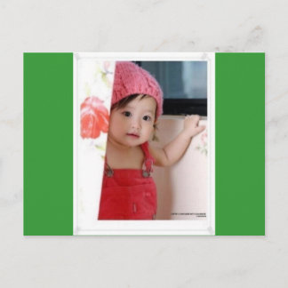 Schattige Baby-Briefkaart Briefkaart