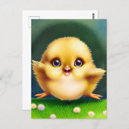 Schattige Baby Chick Briefkaart