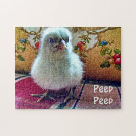 Schattige Baby Chick Legpuzzel