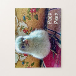 Schattige Baby Chick Legpuzzel