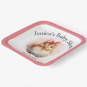 Schattige baby Chick Paper Bord (Gebogen)