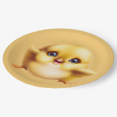 Schattige Baby Chick Papieren Bordje (Gekanteld)
