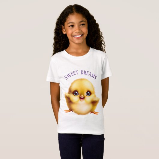 Schattige Baby Chick T-shirt (Voorkant volledig)