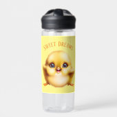 Schattige Baby Chick Waterfles (Voorkant)