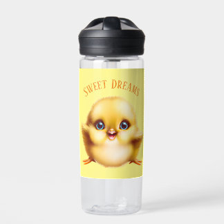 Schattige Baby Chick Waterfles