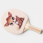 Schattige Baby Deer Tafeltennisbatje (Zijkant)