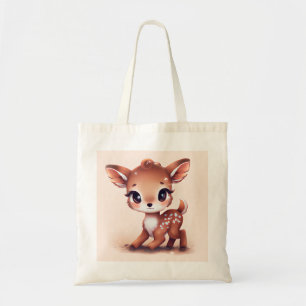Schattige Baby Deer Tote Bag