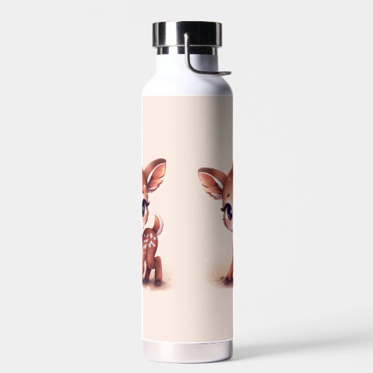 Schattige Baby Deer Waterfles (Links)