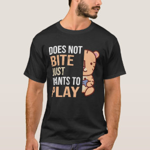 Schattige Baby Dier Tijger Gamer T-shirt
