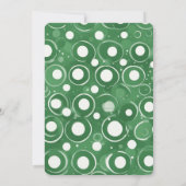 Schattige Baby Dinosaur's Party Kaart (Achterkant)