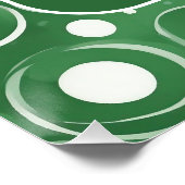 Schattige Baby Dinosaur's Party Perfect Poster (Hoek)