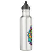 Schattige Baby Dinosaurus 2 | Jurassic Joy Waterfles (Links)