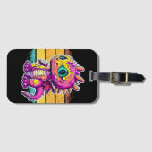 Schattige Baby-dinosaurus | Jurassic Joy Bagagelabel (Voorkant (horizontaal))