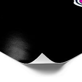 Schattige Baby-dinosaurus | Jurassic Joy Perfect Poster (Hoek)