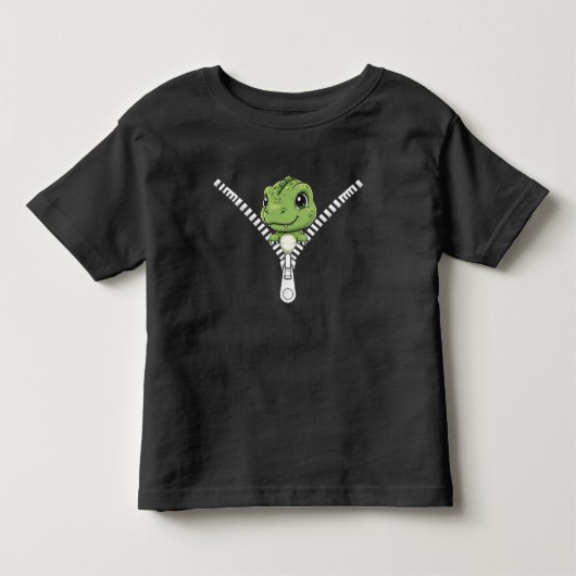 Schattige baby dinosaurus Piep  Kinder Shirts (Voorkant)