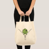 Schattige baby dinosaurus Piep Tote Bag (Voorkant (product))