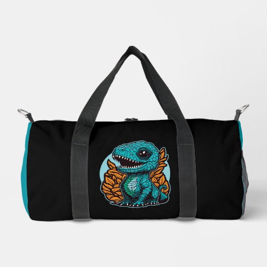 Schattige Baby Dinosaurus Plunjezak (Voorkant)