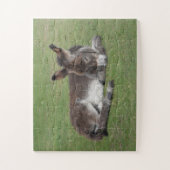 Schattige Baby Donkey Veulen Slapen Legpuzzel (Verticaal)