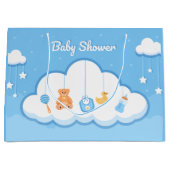 schattige baby douche groot cadeauzakje (Voorkant)
