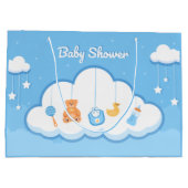 schattige baby douche groot cadeauzakje (Achterkant)