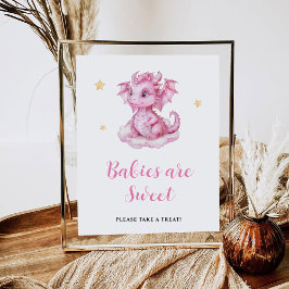Schattige Baby Draak Babies zijn Schattig  Poster