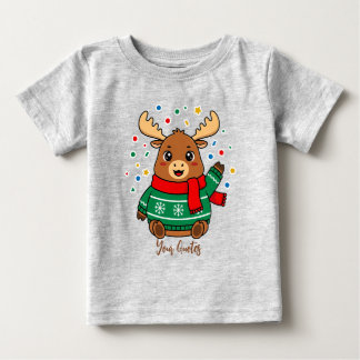 Schattige baby eland hallo