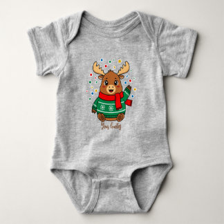Schattige baby eland hallo romper