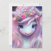 Schattige Baby Fantasy Eenhoorn
