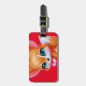 Schattige Baby Fox Bagagelabel (Voorkant verticaal)