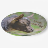 Schattige Baby Geitdag Papieren Bordje (Gekanteld)