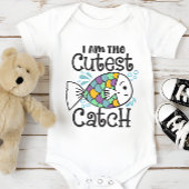 Schattige Baby Gezegde Ik ben de Schattigee vangst Romper