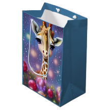 Schattige Baby Giraffe met Holly en Glitter