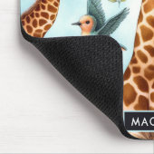 Schattige Baby Giraffe Patroon Muismat (Hoek)