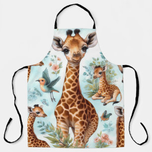 Schattige Baby Giraffe Patroon Schort
