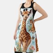  Schattige Baby Giraffe Patroon Schort (Insitu)