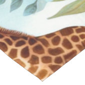  Schattige Baby Giraffe Patroon Tafelkleed (Gekanteld)