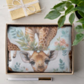  Schattige Baby Giraffe Patroon Tissuepapier (Geschenk)