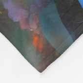 Schattige Baby herten in een betoverd bos Fleece Deken (Hoek)