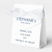 Schattige baby herten kerstdag winterfeest bedankdoosjes (Voorkant Zijde)