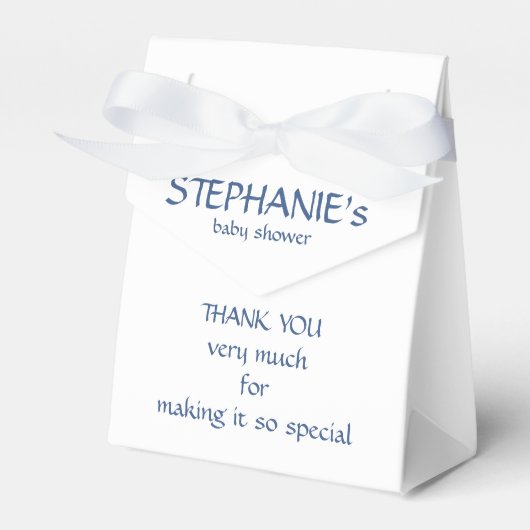 Schattige baby herten kerstdag winterfeest bedankdoosjes (Voorkant Zijde)