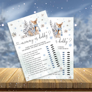 Schattige Baby Herten Mama of Daddy Baby shower Sp