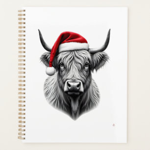 Schattige Baby Highland Koe Kerstmis Sinterklaas C Planner