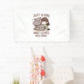 Schattige Baby Hippo, gewoon een meisje dat van Mo Spandoek (Insitu)