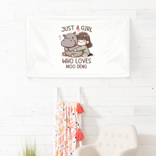 Schattige Baby Hippo, gewoon een meisje dat van Mo Spandoek (Insitu)