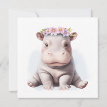 Schattige Baby Hippopotamus